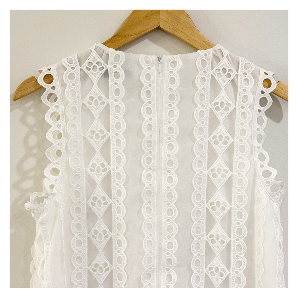 Endless Rose Lace Mini Dress white M - Picture 8 of 11